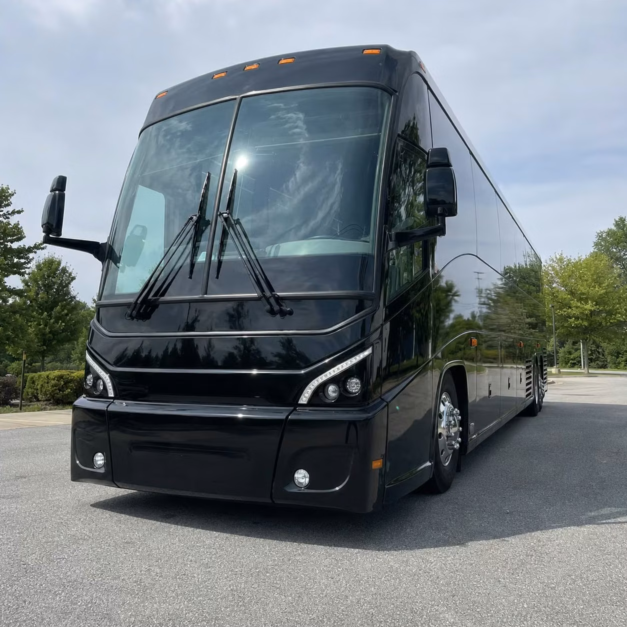 56 passenger charter bus