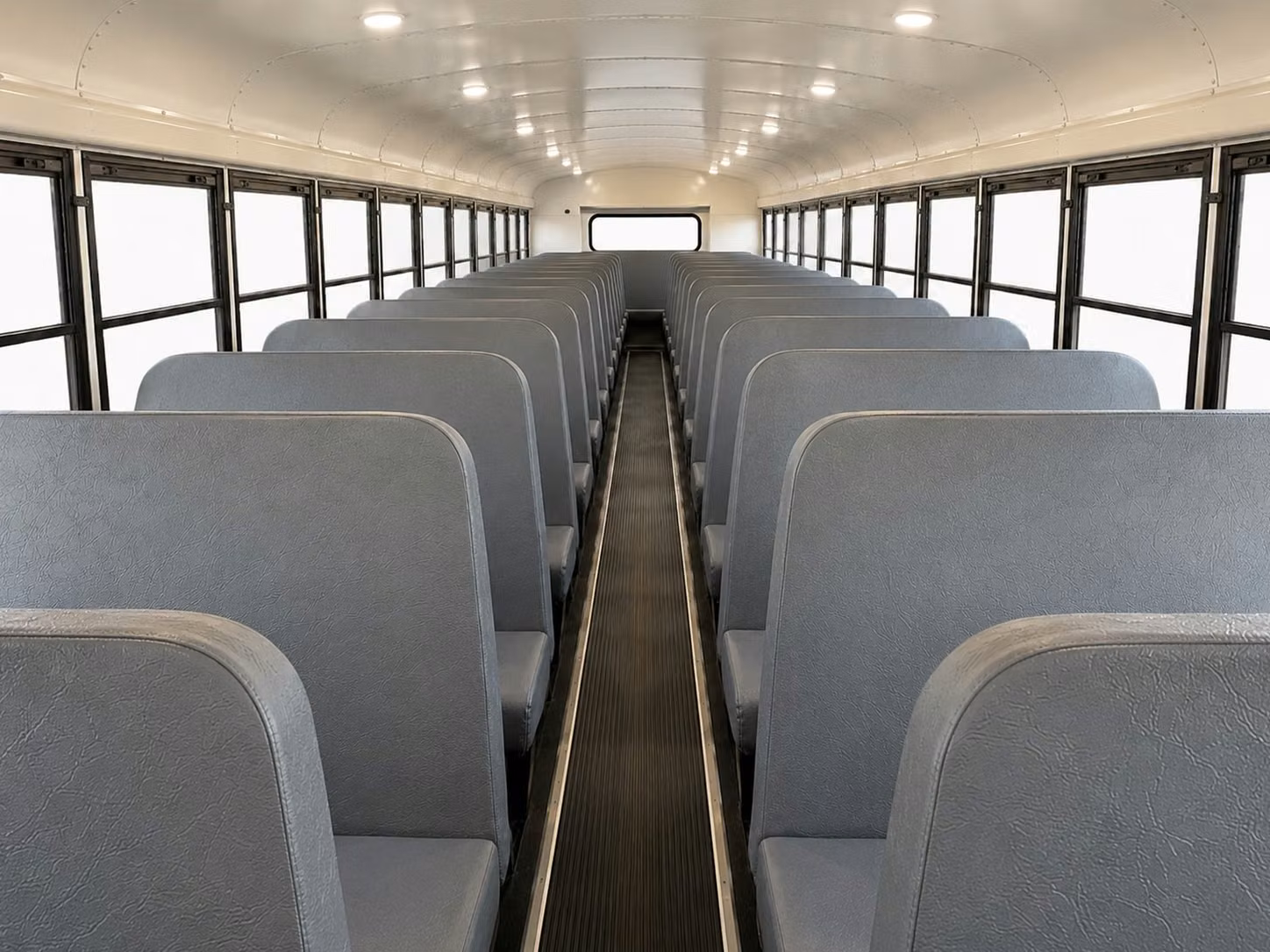school bus interior