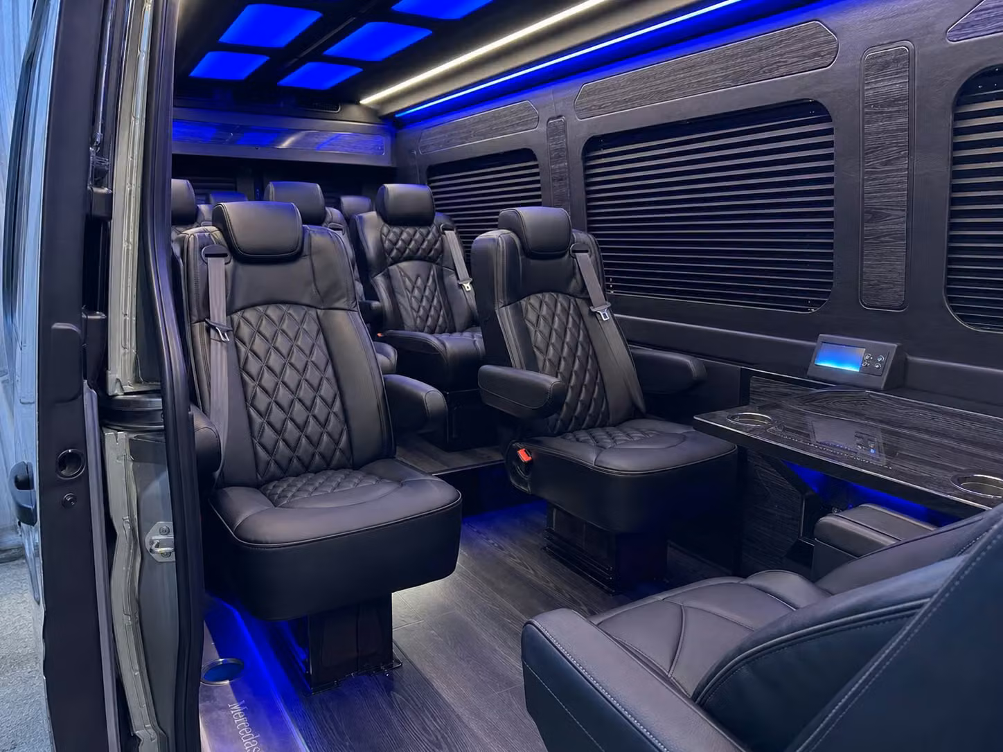 sprinter van transportation for groups and events across palm bay