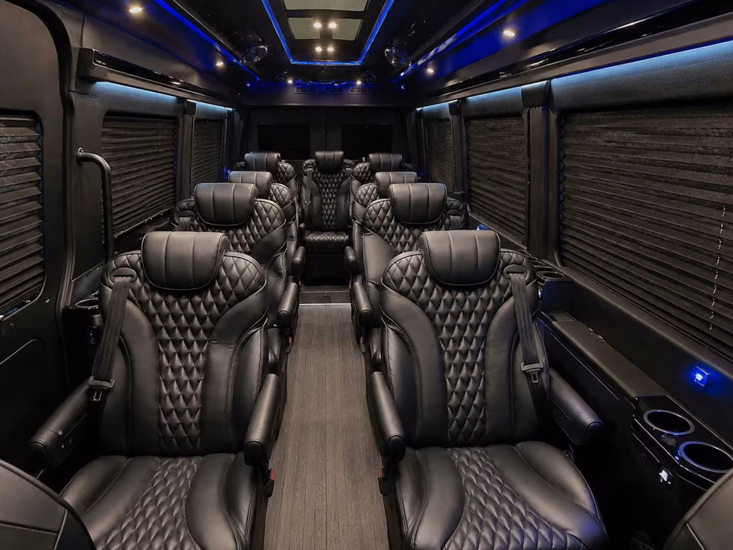 sprinter van with driver interior