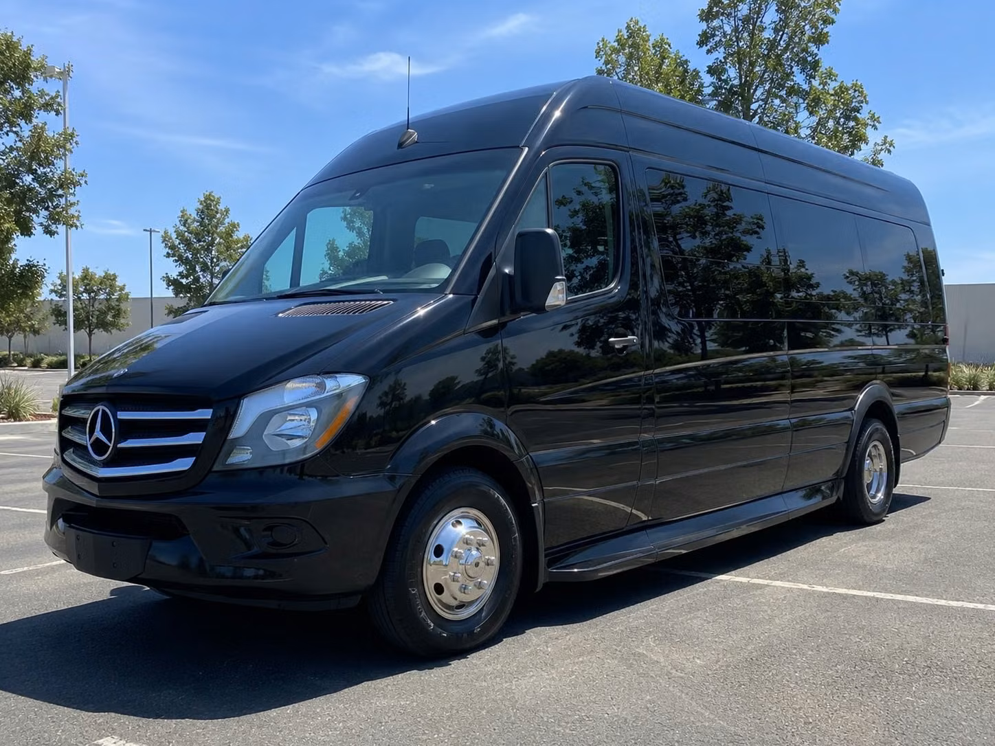 sprinter van with driver
